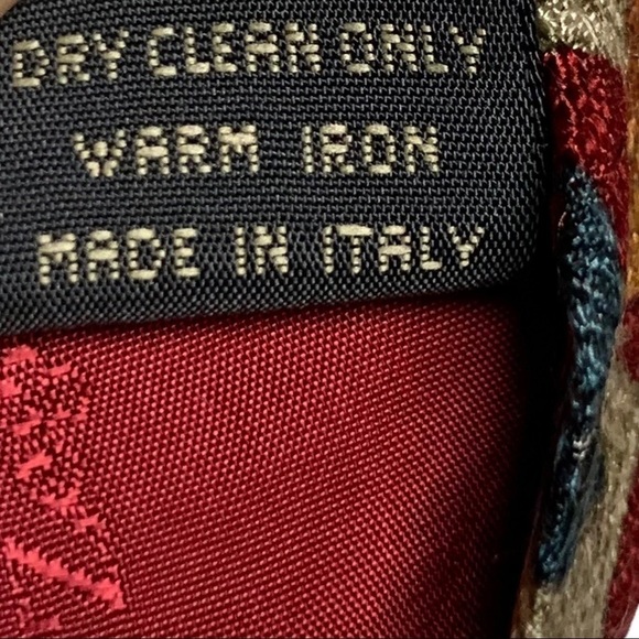 𝅺ERMENEGILDO Zegna Silk Tulip Tie Made in Italy - Picture 5 of 6